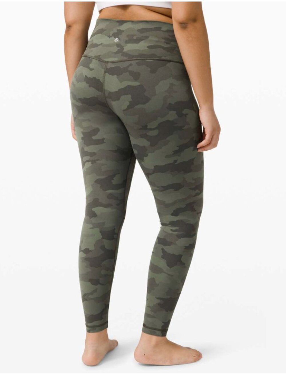 Lululemon Align Pant 28" Heritage 365 Camo Green Twill Multi